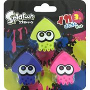 スプラトゥーン イカ消しゴム Bセット [キャラクターグッズ]