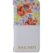72465 [iPhone 7用 4.7インチ手帳ケース ROYAL PARTY ハーフタイプ パステル ホワイト]
