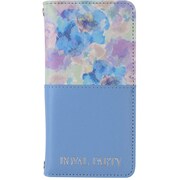 72467 [iPhone 7用 4.7インチ手帳ケース ROYAL PARTY ハーフタイプ パステル ブルー]