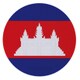 ワールドフラッグコースター CAMBODIA カンボジア 028878