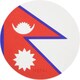 ワールドフラッグコースター NEPAL ネパール 028922