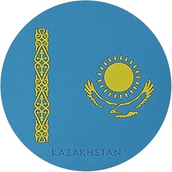ワールドフラッグコースター KAZAKHSTAN カザフスタン 028953