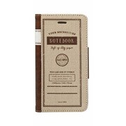 DCI-16NC-BW [iPhone 7 ノートケース Notebook Case ブラウン]