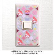 キャラクターグッズ スイッチ＆コンセントパネル マイメロディ（和柄） 1口穴タイプ