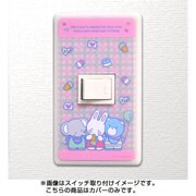 キャラクターグッズ スイッチ＆コンセントパネル チアリーチャム 1口穴タイプ