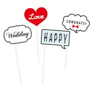E29937 [フォトプロップス HAPPY WEDDING]