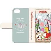 IP72559 [ポリウレタンケース iPhone 7 Usagi Alice]