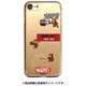 カスタムカバー iP7 マーベル IRON MAN [iPhone 7 キャラクターケース]