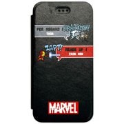カスタムカバー iP7 フリップ マーベル posterA [iPhone 7 キャラクターケース]