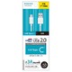 USB2.0 Type-C USBケーブル 50cm ホワイト TH30CA05W