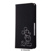 docomo arrows NX F-01J ディズニー 手帳型ケース ホットスタンプ　ワンポイント ミッキー RT-DARJ1I/MK