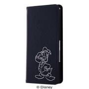 docomo arrows NX F-01J ディズニー 手帳型ケース ホットスタンプ　ワンポイント ドナルド RT-DARJ1I/DD