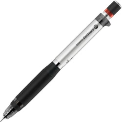 シャープペン 芯が折れないシャープペンシル デルガード タイプER 0.5mm ノック式 デルイレーサー採用 本体色：シルバー P-MA88-S