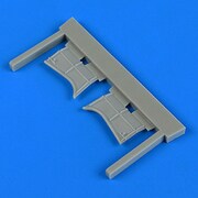 I-153 チャイカ用着陸装置カバー ICM用 [1/48 ディティールアップパーツ]