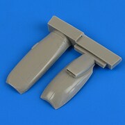 スピットファイアMk.IXc初期型エンジンカバー エデュアルド用 [1/72 ディティールアップパーツ]