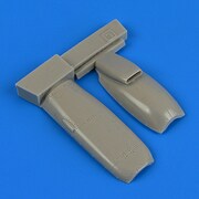 スピットファイアMk.IXc後期型エンジンカバー エデュアルド用 [1/72 ディティールアップパーツ]