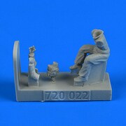 第二次世界大戦 RAFトラクタードライバー エアフィックス用 [1/72 レジンフィギュア]