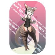 ウルトラ怪獣擬人化計画 怪獣娘（カイジュウガールズ） スクエアカンバッチ ゴモラ [キャラクターグッズ]