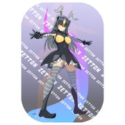ウルトラ怪獣擬人化計画 怪獣娘（カイジュウガールズ） スクエアカンバッチ ゼットン [キャラクターグッズ]