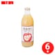 青森便り りんごジュース 1000ml 瓶×6本 [果実果汁飲料]