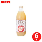 青森便り りんごジュース 1000ml 瓶×6本 [果実果汁飲料]