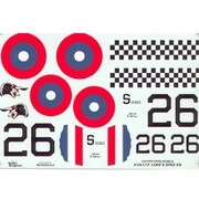 COPD28124 [1/28 スパッドXIII フランク・ルーク・ジュニア (レベル用) 第一次大戦機 デカール]