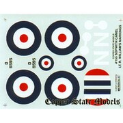 COPD28155 [1/28 ソッピースキャメル R・ウィリアム (レベル用) 第一次大戦機 デカール]