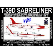 RVH72100 [1/72 T-39D セイバーライナー アメリカ海軍テストパイロット学校 フルレジン製キット]