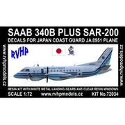 RVH72034 [1/72 サーブ 340Bプラス SAR-200 日本海上保安庁 フルレジン製キット]