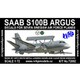 RVH72092 [1/72 サーブ S100H アーガス スウェーデン空軍 デカール7種 フルレジン製キット]
