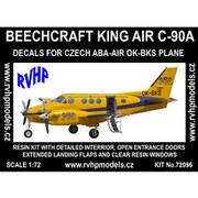 RVH72096 [1/72 ビーチクラフト C-90A キングエア チェコABAエア フルレジン製キット]