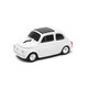 無線PCマウス ホワイト オートマウス Fiat 500 Nuove WH