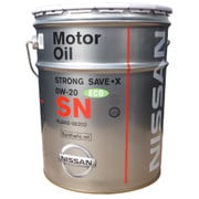 0W-20 SN 化学合成油 NISSAN ストロングセーブX 20L