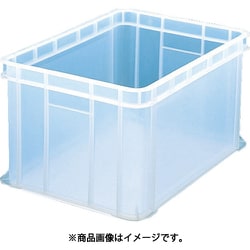 S36B [S型透明コンテナ 36L 透明ブルー]