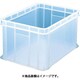 S36BK [S型透明コンテナ 36L 透明ブラック]