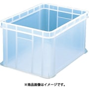 S36BK [S型透明コンテナ 36L 透明ブラック]