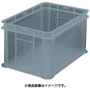 S54BK [S型透明コンテナ 54L 透明ブラック]