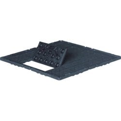 TMSCSTD11BK [TMSC型コンテナ用ステージ 扉付 1100×1100 黒]