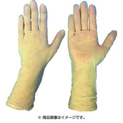 BSC4300M [PVC手袋ロング テクスチャータイプ(100枚入り)]