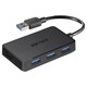 USB3.0バスパワーハブ 4ポートタイプ ブラック BSH4U100U3BK