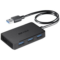 ヨドバシ.com - バッファロー BUFFALO USB3.0バスパワーハブ 4ポートタイプ マグネット付 ブラック BSH4U300U3BK  通販【全品無料配達】