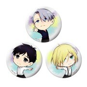 きゃらふぉるむ ユーリ！！！ on ICE 缶バッジコレクション Aセット [キャラクターグッズ]