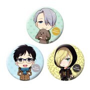 きゃらふぉるむ ユーリ！！！ on ICE 缶バッジコレクション Bセット [キャラクターグッズ]