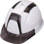 NO.390FOTSSW [トーヨー通気孔付ヘルメット白]