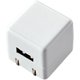 オーディオ用AC充電器 for Walkman CUBE 1A出力 USB1ポート ホワイト AVS-ACUAN007WH