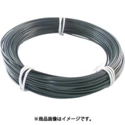 TCWM20BK [カラー針金 ビニール被覆タイプ 2.0mmX25m 黒]