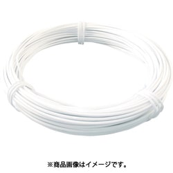 TCWM20W [カラー針金 ビニール被覆タイプ 2.0mmX25m 白]