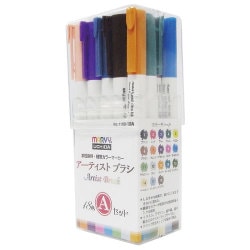 アーティストブラシ 18色 Aセット 1100-18A