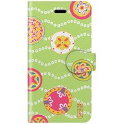 手帳ケース iPhone 7用 花色衣Goten-mari_GR