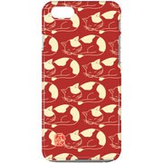 ハードケース iPhone 7用 花色衣Tortoiseshell cat RD